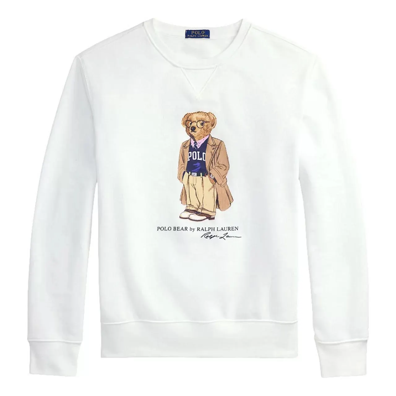 New in POLO RALPH LAUREN West Village Bear Logo Sweatshirt €225.00