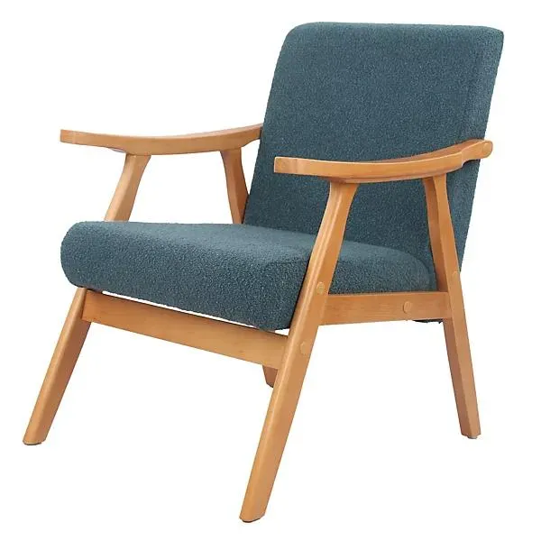 Glanna Blue Occasional chair (H)830mm (W)640mm (D)770mm