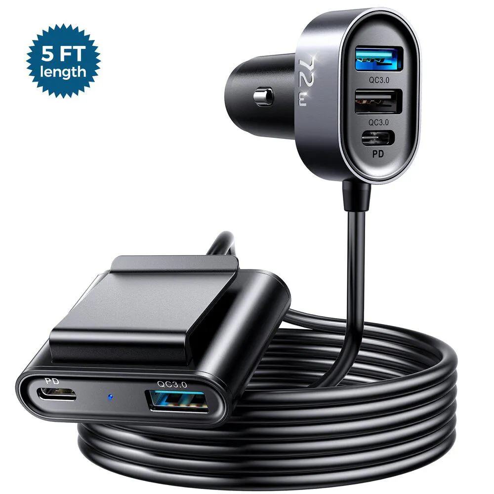 UNIVERSAL JOYROOM 72W 5 MULTI PORT ADAPTOR
