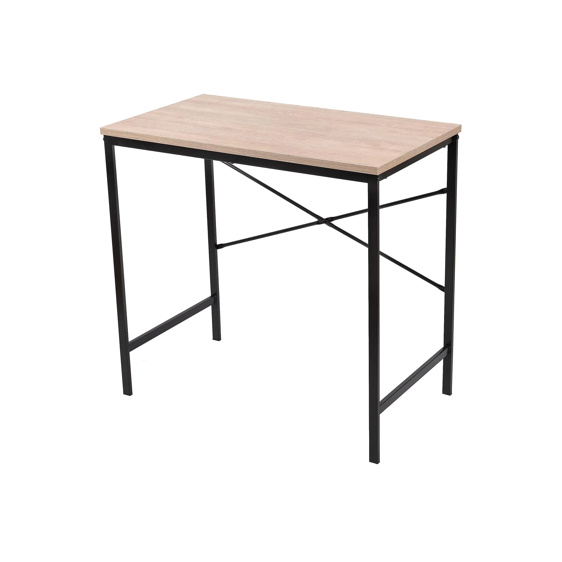Matt oak effect Desk (H)750mm (W)800mm (D)450mm