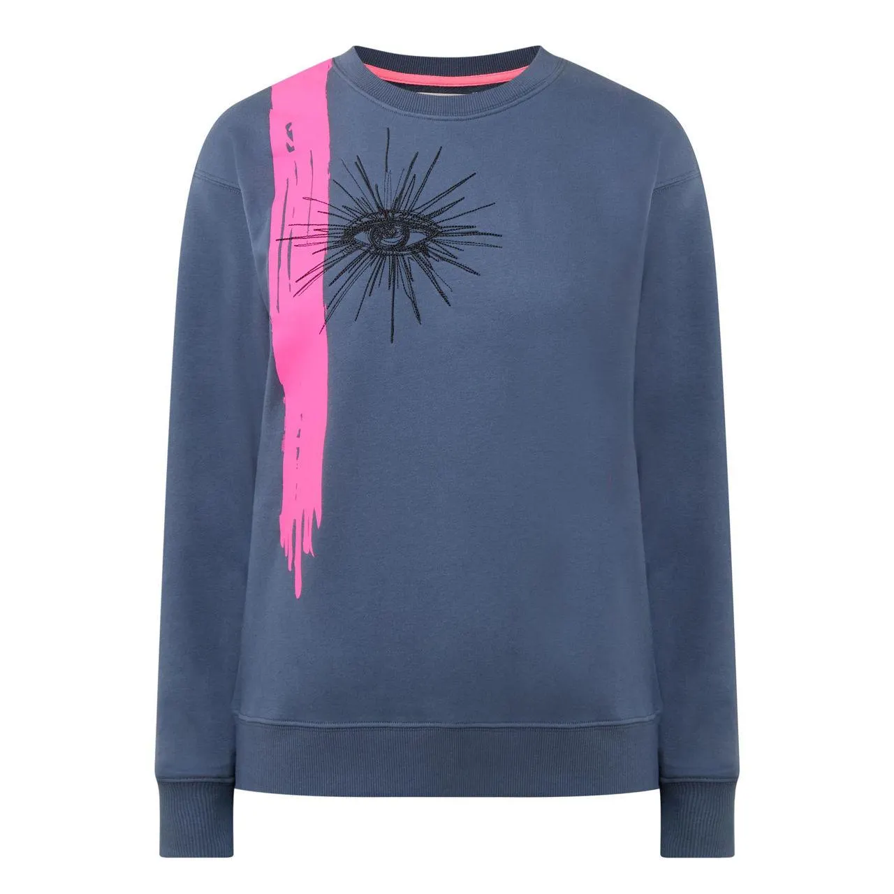 Atomic Eye Embroidered Sweatshirt