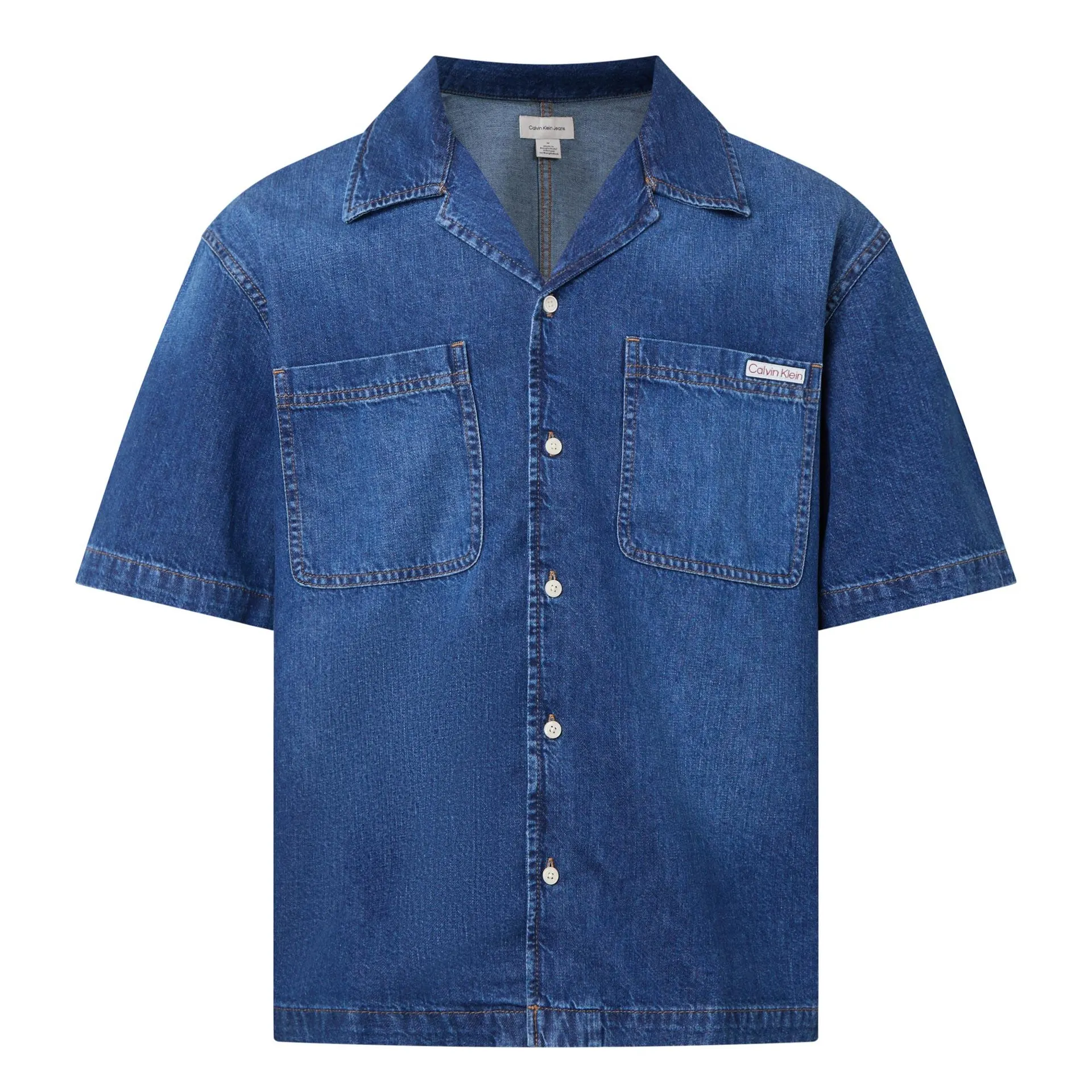 Denim Patch Pocket Shirt