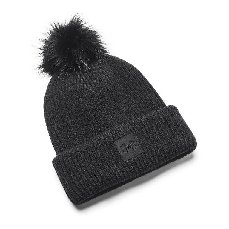 Armour Ua Halftime Ribbed Pom Beany Womens