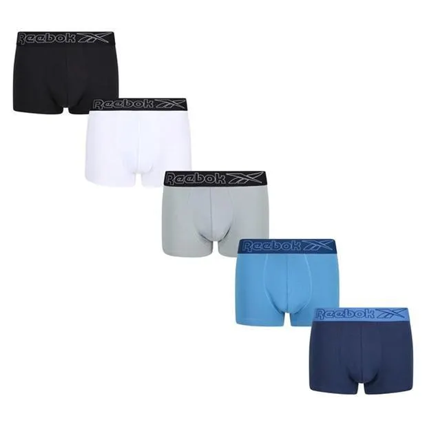 5 Pack Logo Boxer Shorts Mens