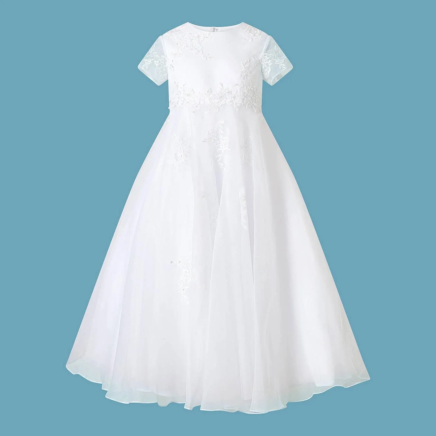 Scatter Floral Communion Dress