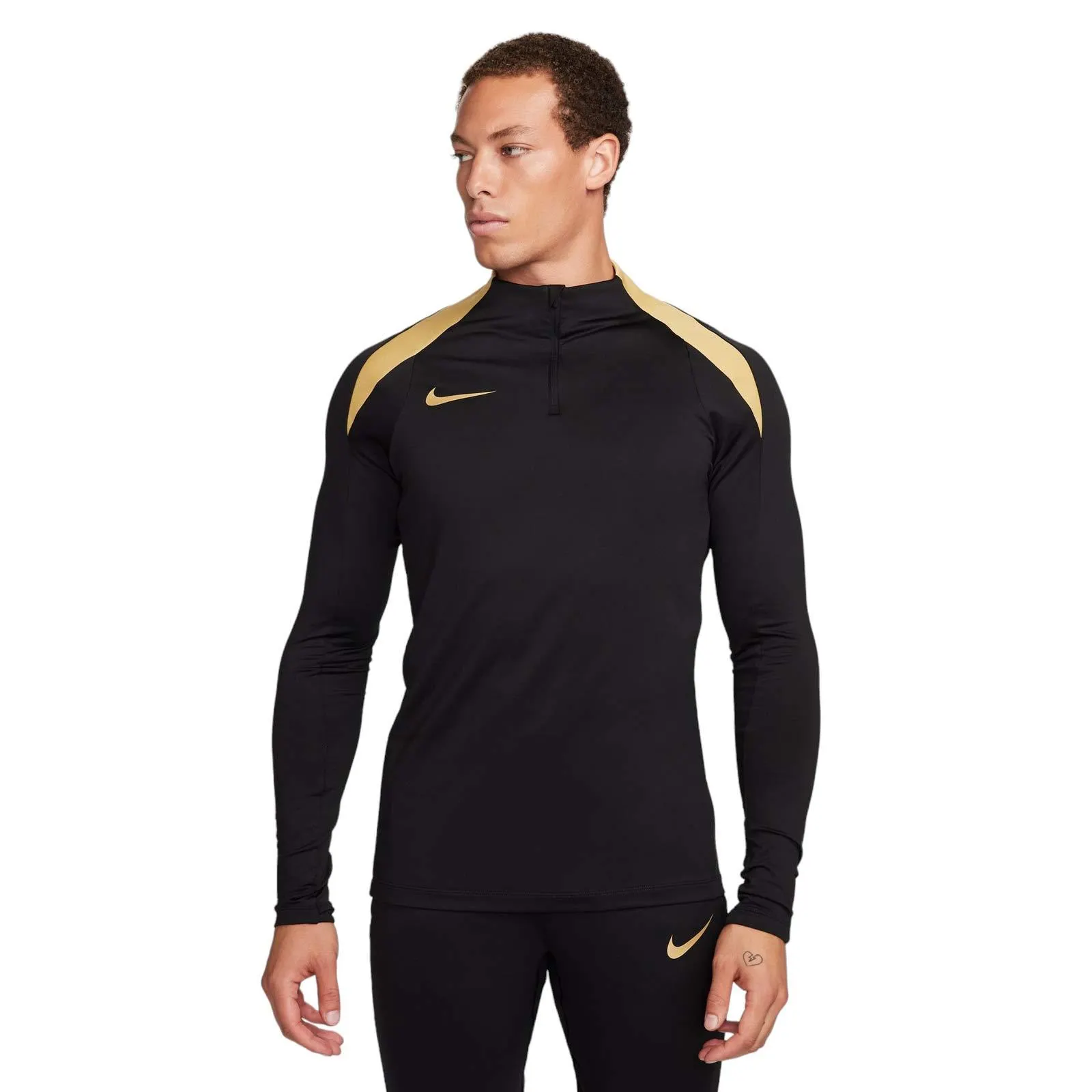 NIKE STRIKE MENS DRI-FIT HALF-ZIP GLOBAL FOOTBALL TOP