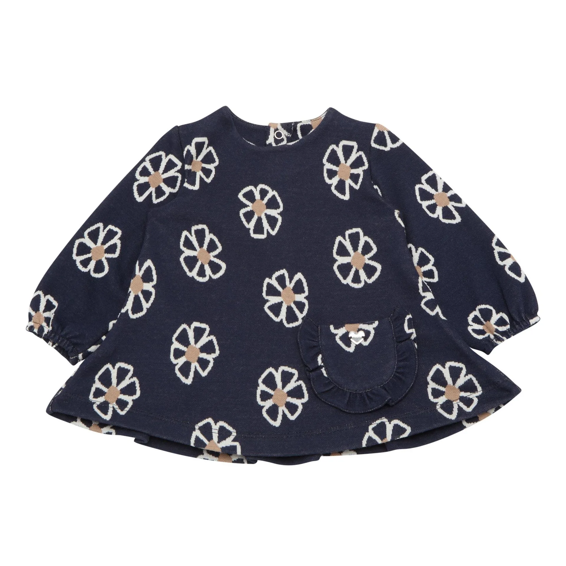Floral Jacquard Dress