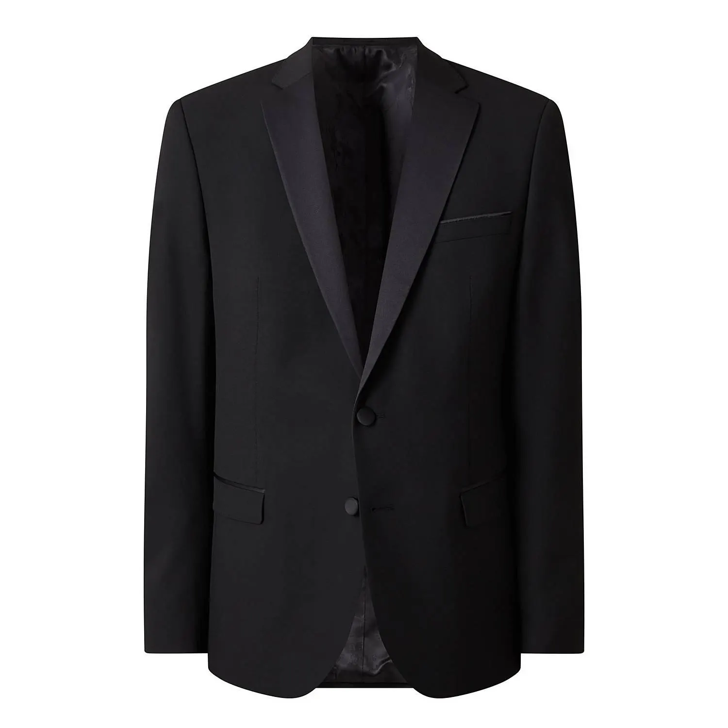 Single-Breasted Tuxedo Jacket