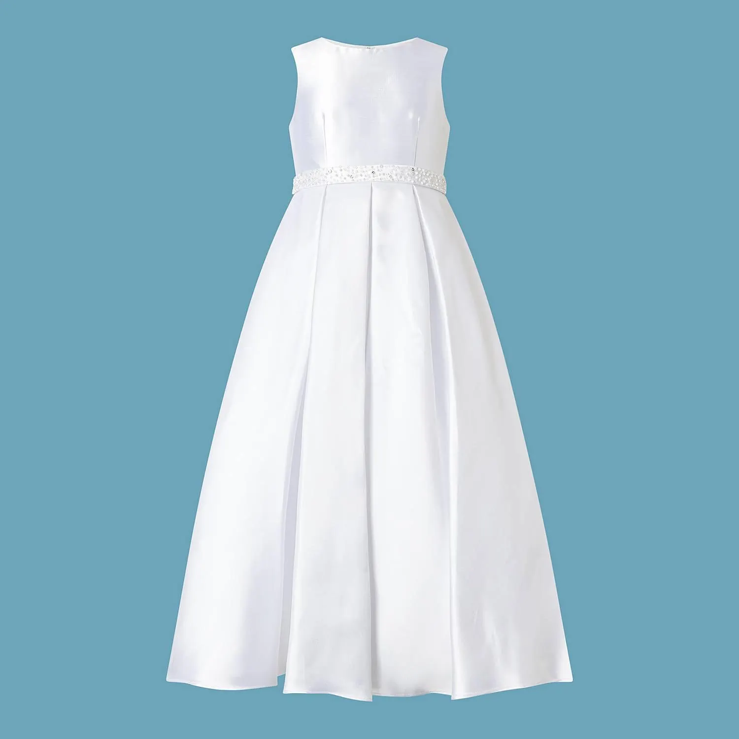 Sleeveless Communion Dress