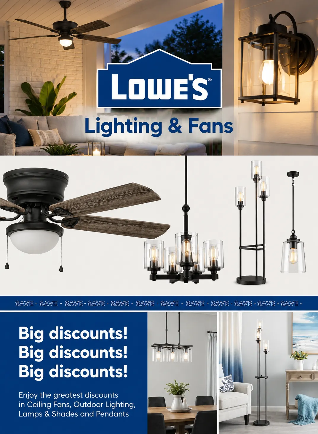 Weekly ad Lighting & Fans from June 8 to June 23 2026 - Page 1