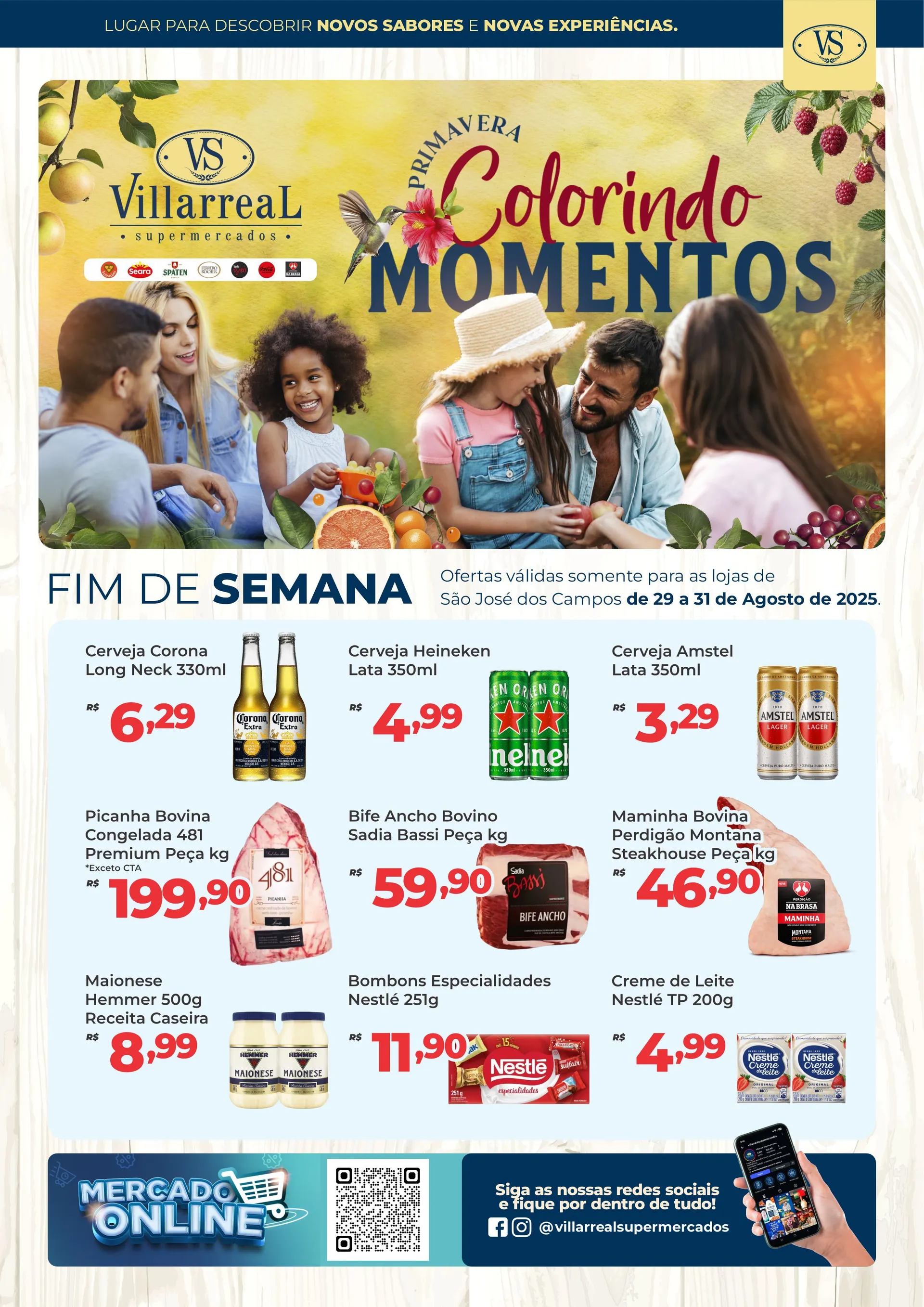 Encarte de Folhetos Villarreal 29 de agosto até 31 de agosto 2025 - Pagina