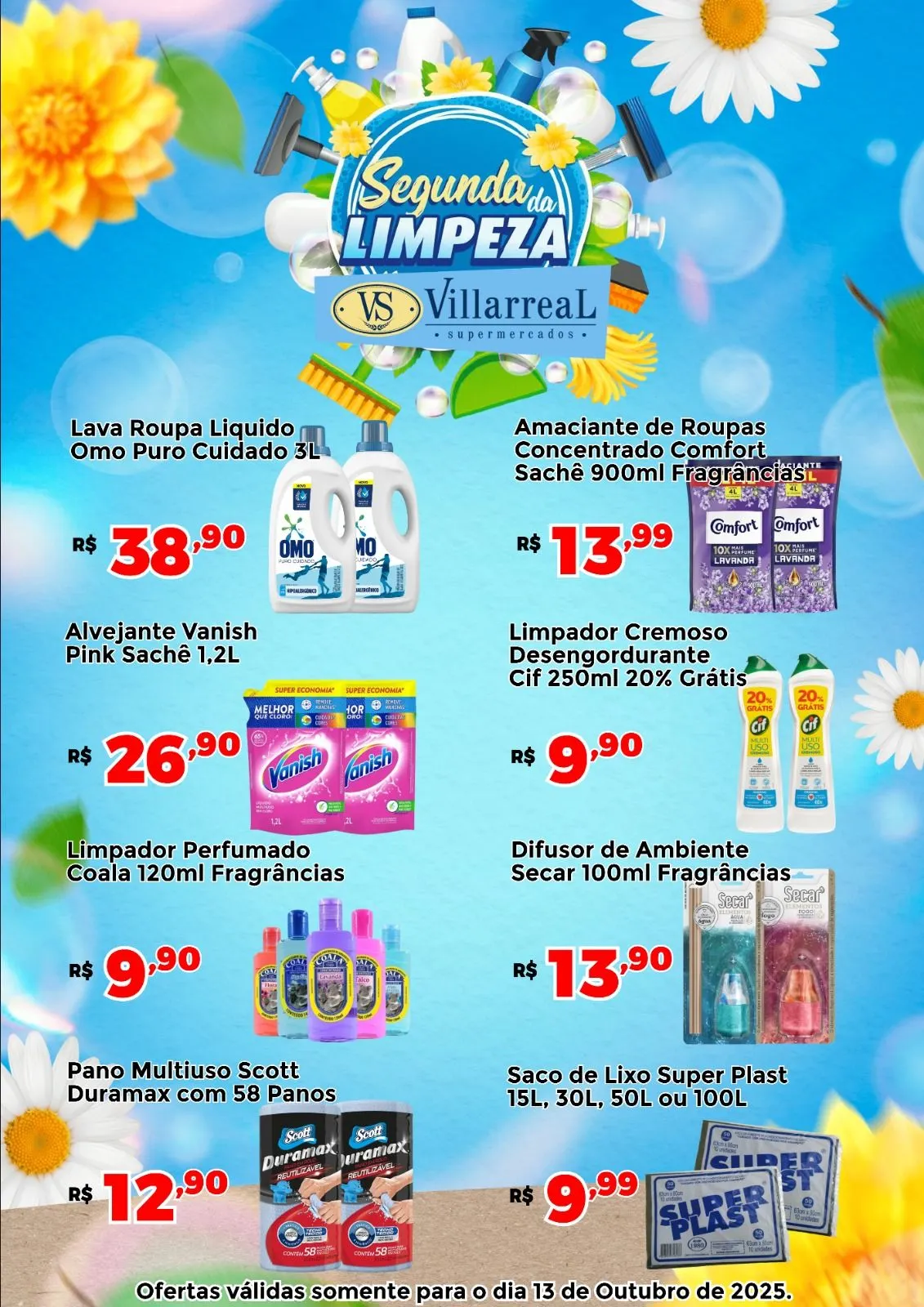Encarte de  Folhetos Villarreal  13 de outubro até 14 de outubro 2025 - Pagina 