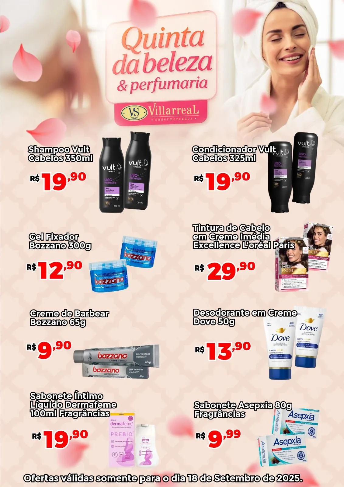 Encarte de Folhetos Villarreal 18 de setembro até 20 de setembro 2025 - Pagina