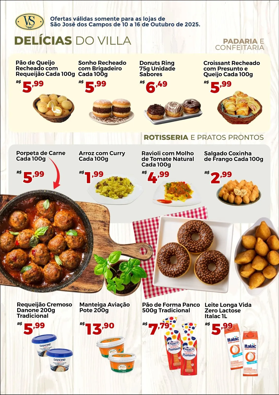 Encarte de  Folhetos Villarreal  10 de outubro até 20 de outubro 2025 - Pagina 