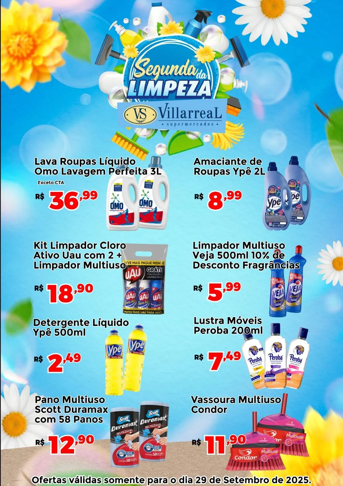 Encarte de Folhetos Villarreal  29 de setembro até 1 de outubro 2025 - Pagina 