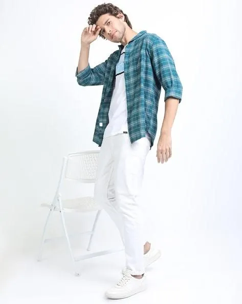 Checked Slim Fit Shirt
