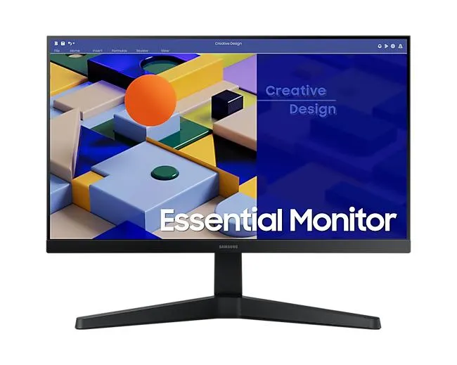 54.6cm (22") FHD Monitor with IPS Panel and 3-sided borderless display
