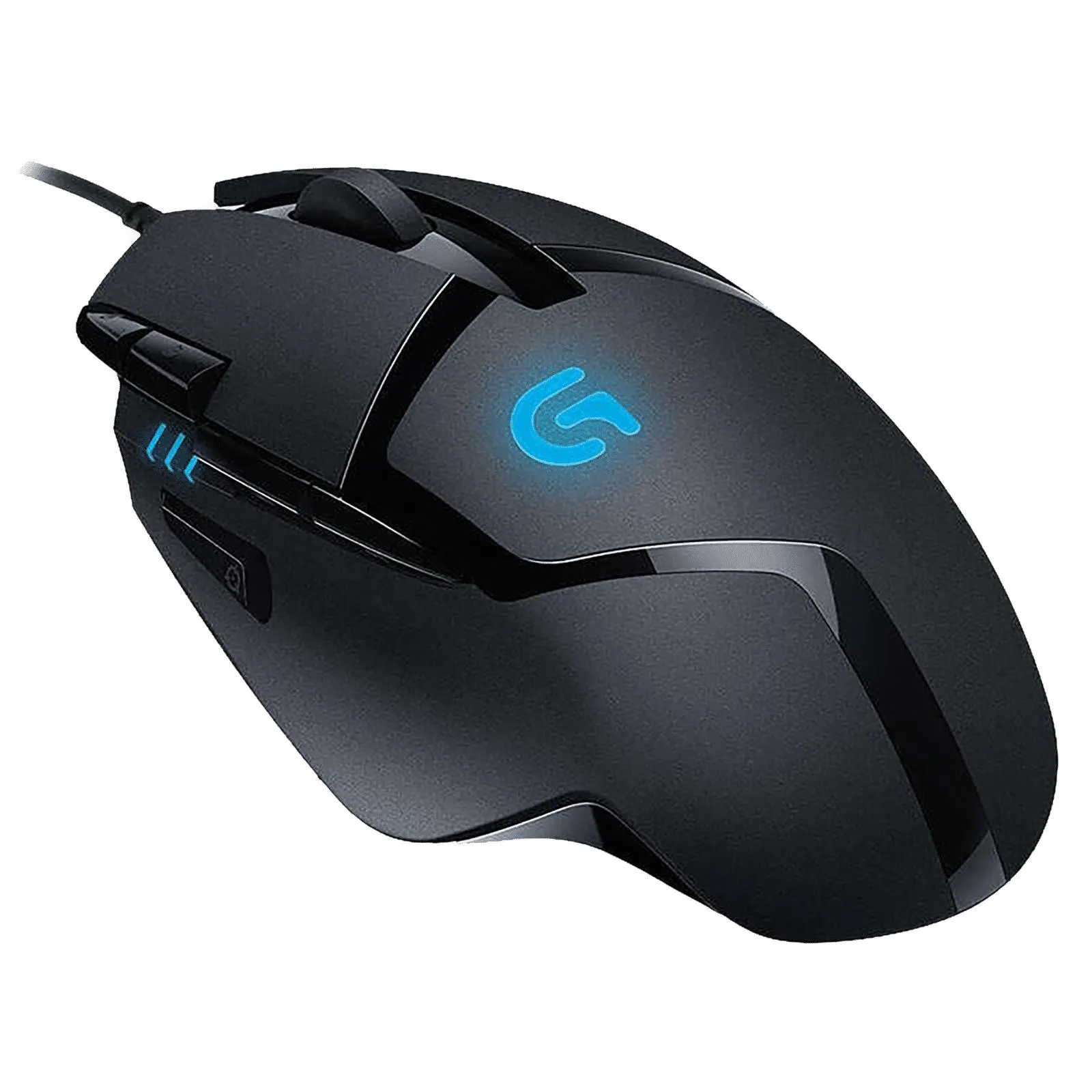 logitech G402 Wired Optical Gaming Mouse with Customizable Buttons (4000 DPI Adjustable, Fusion Engine Hybrid Sensor, Black)