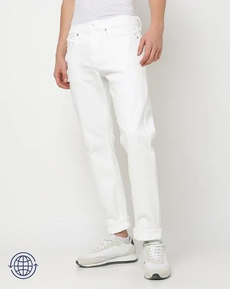 Men Slim Fit Low-Rise Jeans