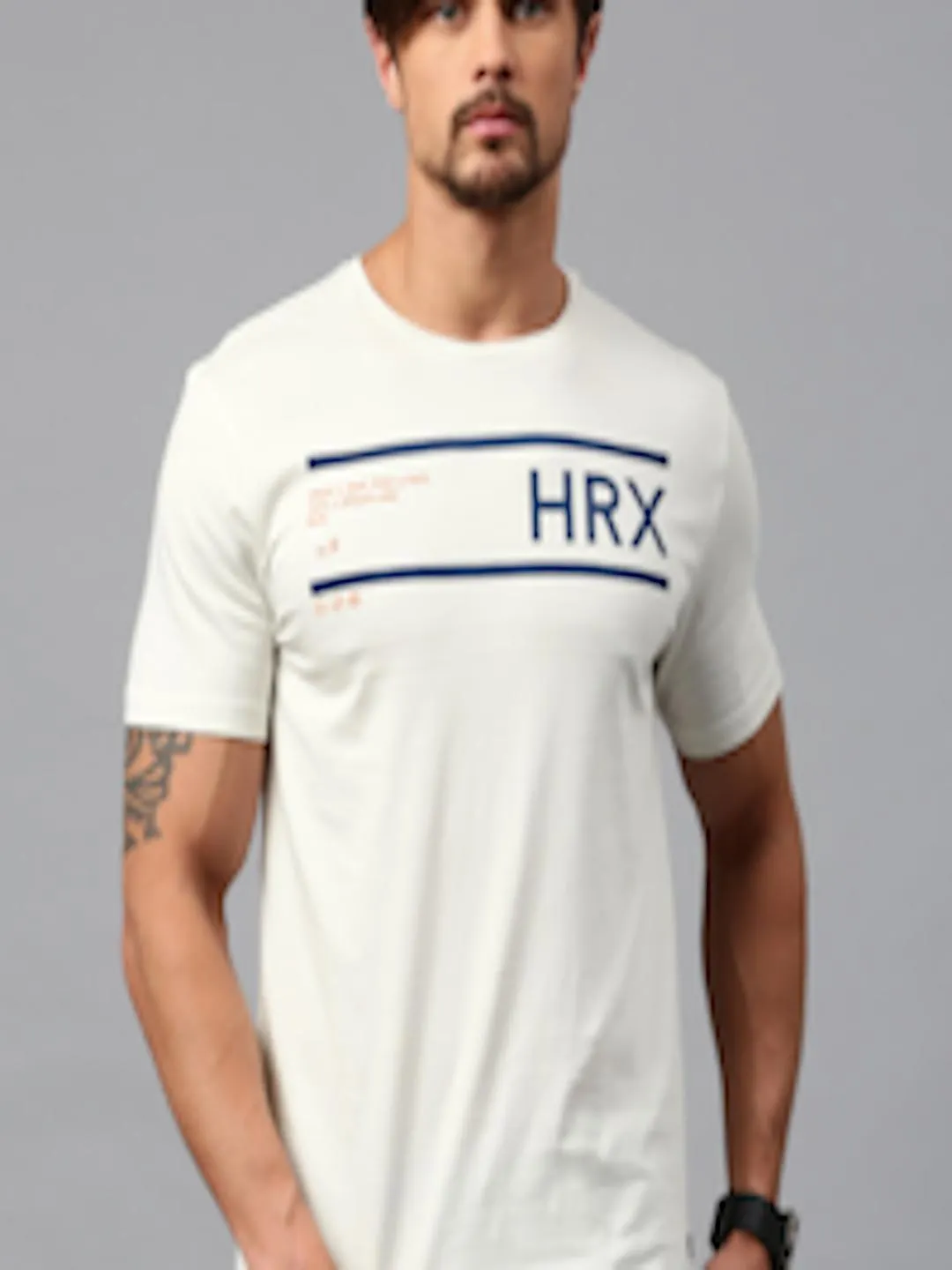 Men Off-White Printed T-shirt