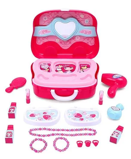 Rising Step Suit Case Make Up Kit - Multicolor