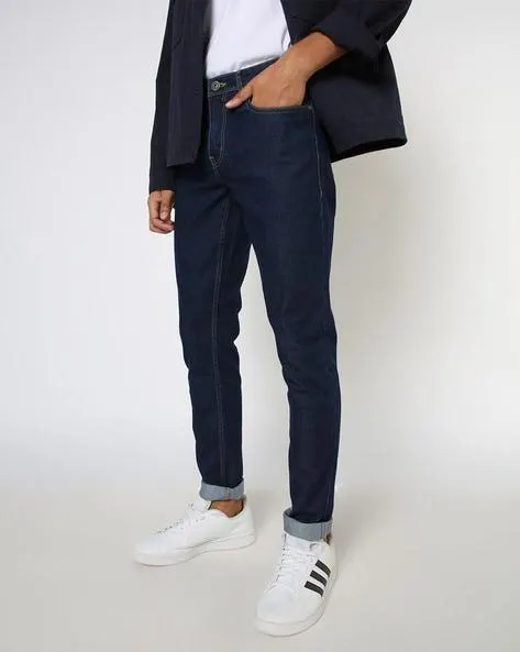 Men Mid-Rise Skinny Fit Jeans