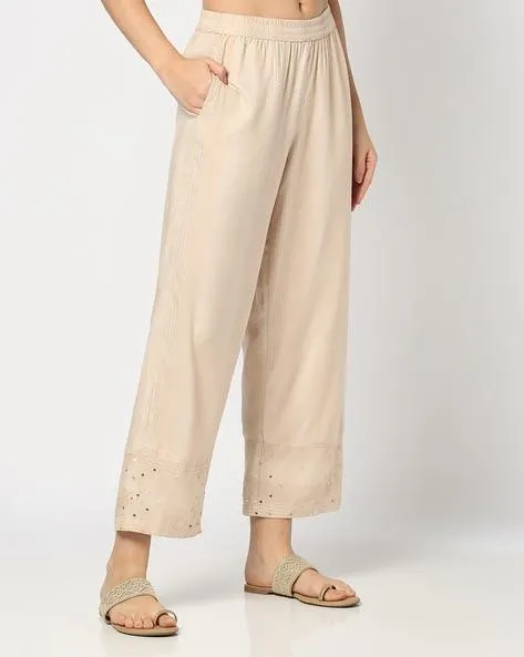 Women Palazzos with Insert Pockets