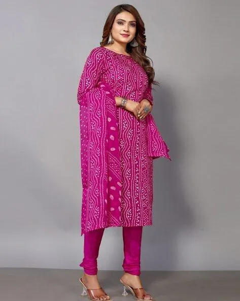 Printed Unstitched Dress Material