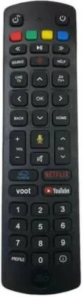 Xpecial Remote Controller for Jio Fibre Set Top Box (Black)