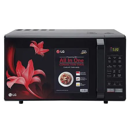 LG 28 L Convection Microwave Oven (MC2846BR, Black)
