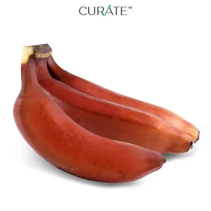 Banana Red Premium Indian 3 pc (Approx 390 g - 590 g)