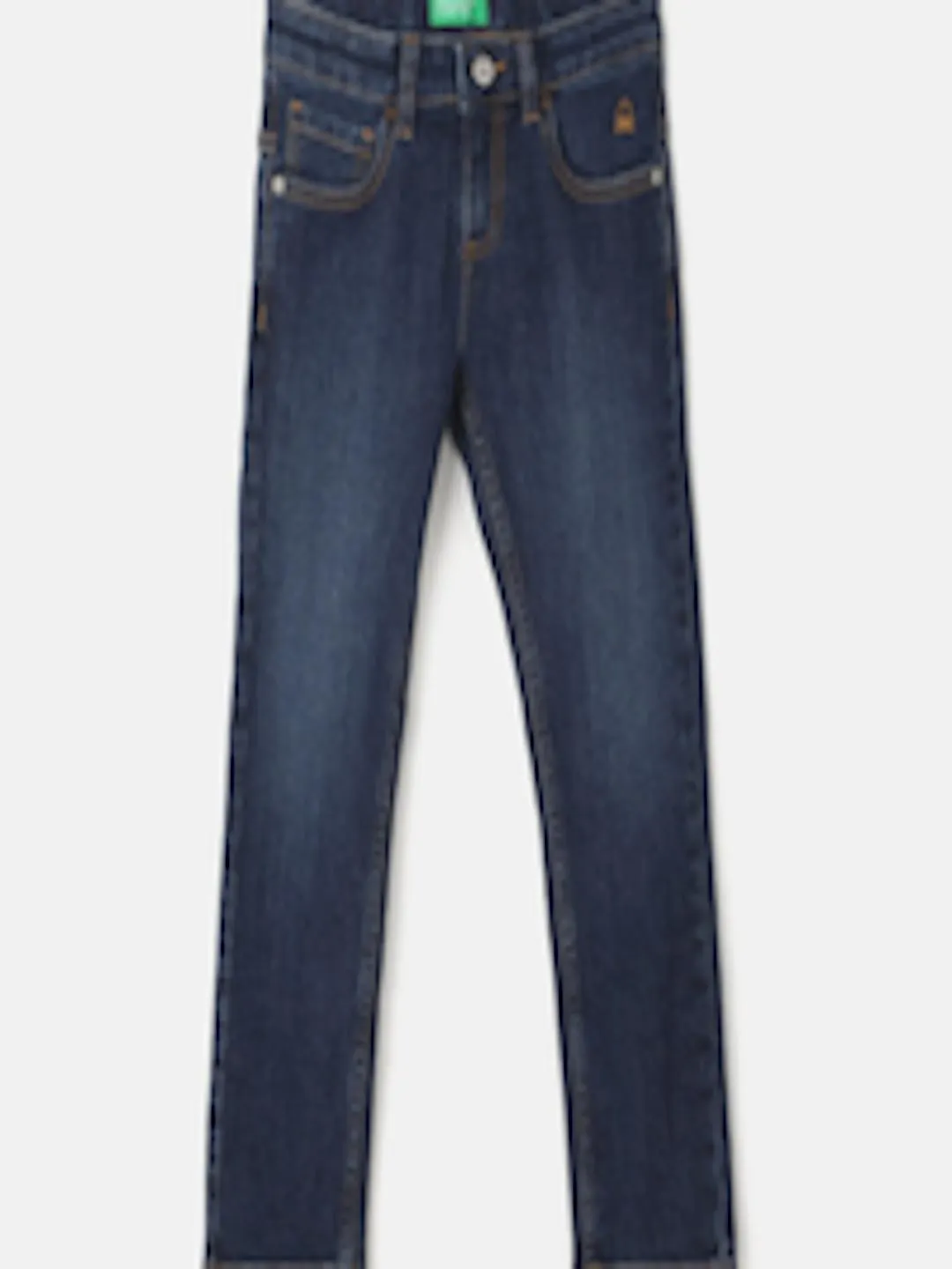 Boys Mid-Rise Clean Look Slim Fit Light Fade Jeans