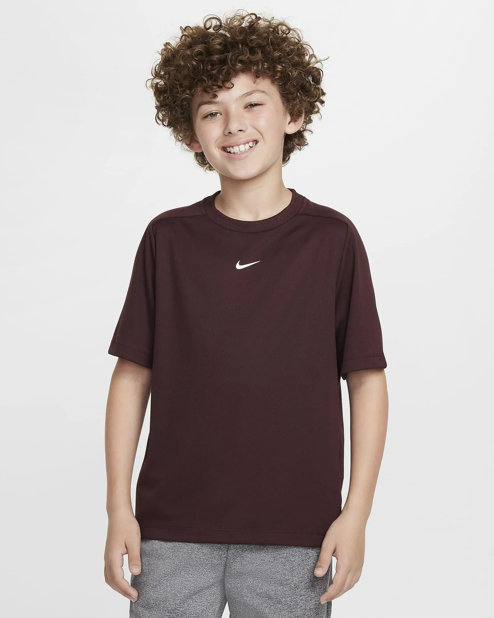 Older Kids' (Boys') Dri-FIT Training Top