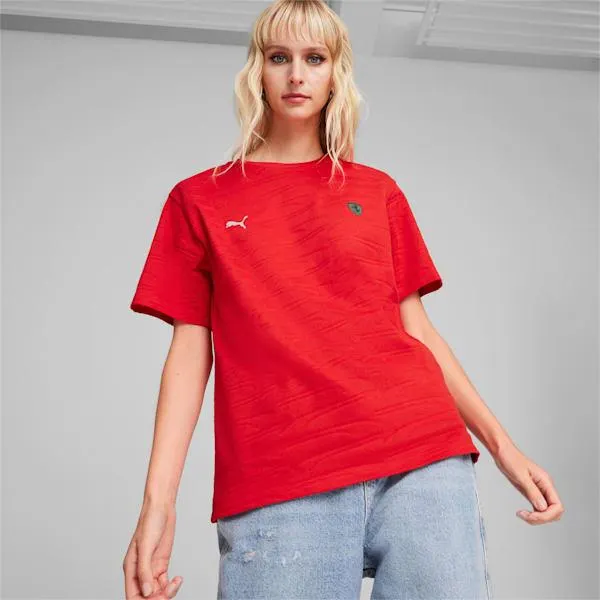 Scuderia Ferrari Style Women's Motorsport Tee