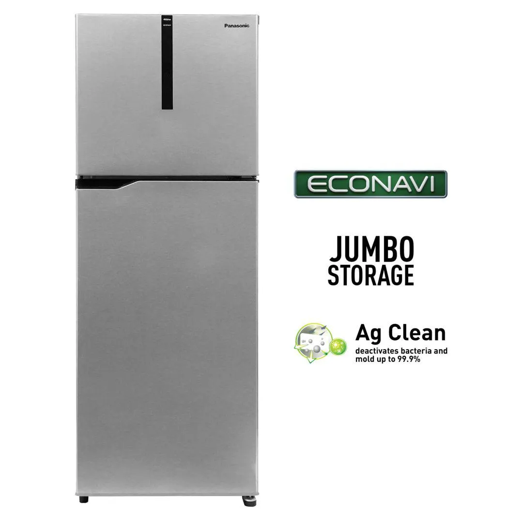 309L 2 Star 6-Stage Smart Inverter Frost-Free Double Door Refrigerator (NR-TG322BVHN, Electric Grey, Jumbo Vegetable Basket, Net Capacity 279L)