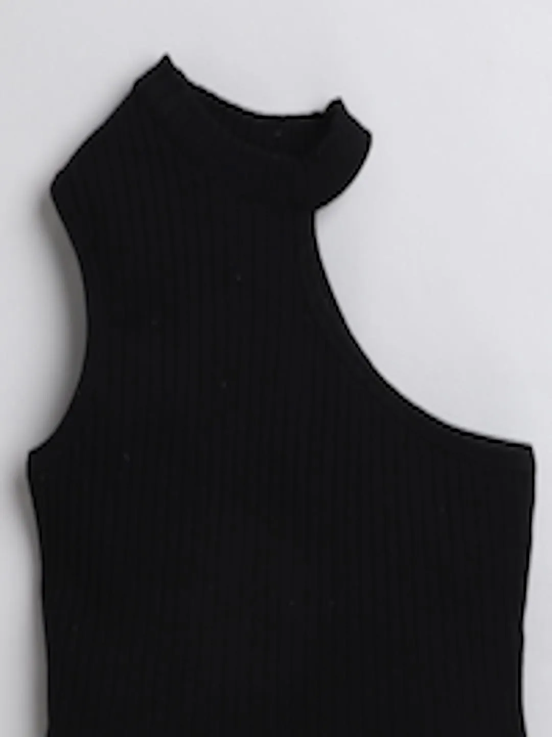 Girls One Shoulder Sleeveless Top