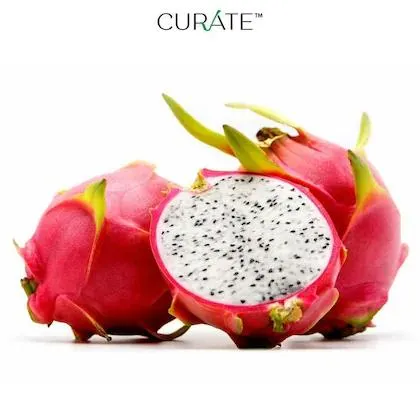 Curate Dragon Fruit White Premium Imported 1 pc (Approx 390 g - 490 g)
