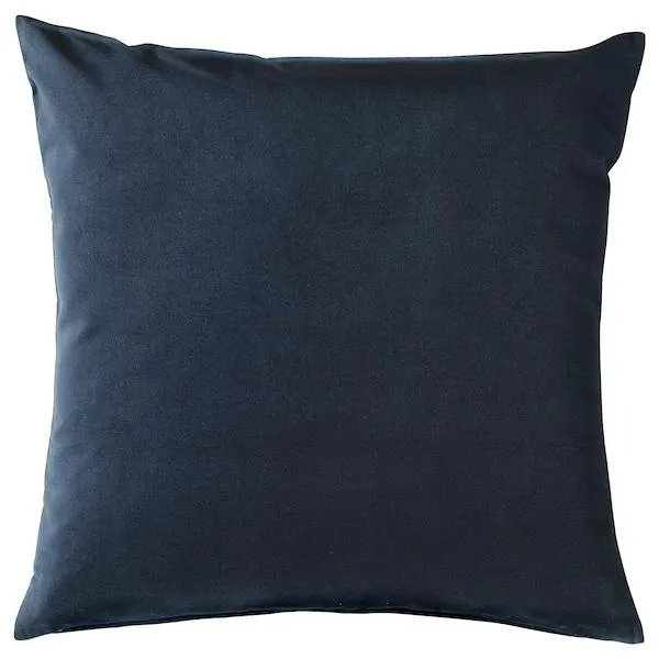 Cushion cover, dark blue,