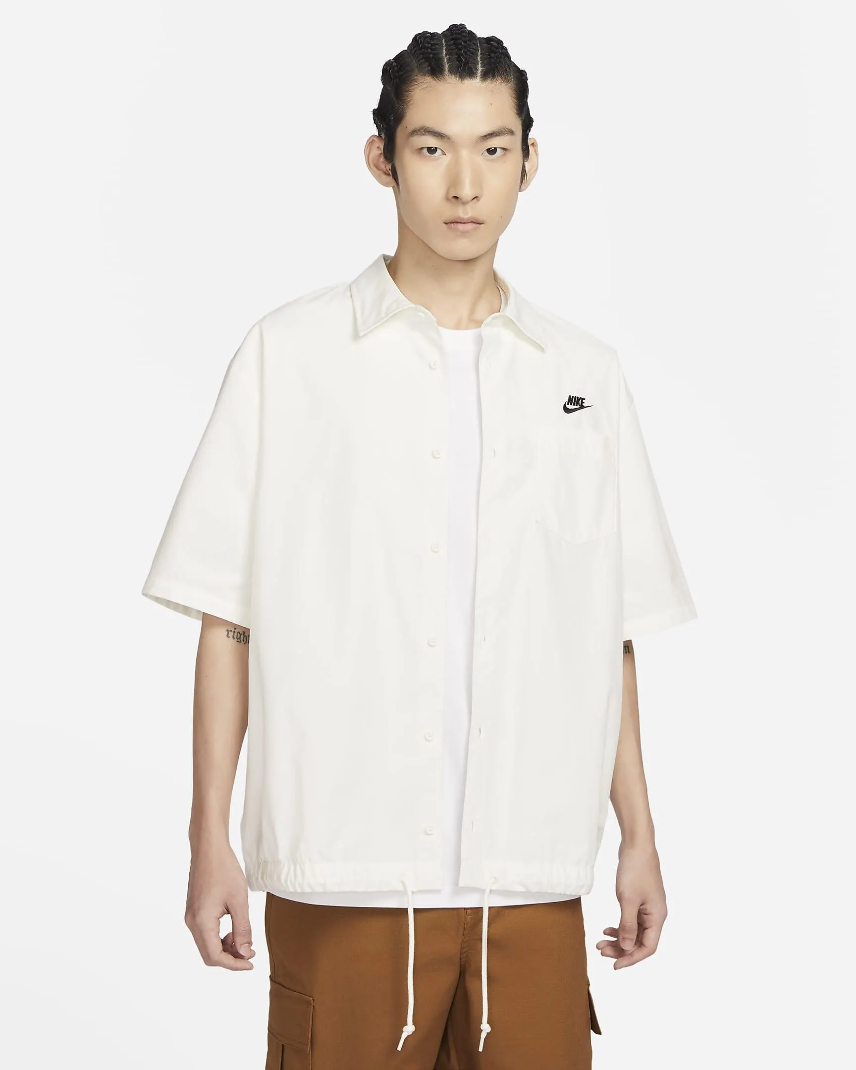 Men's Short-Sleeve Oxford Button-Down Shirt