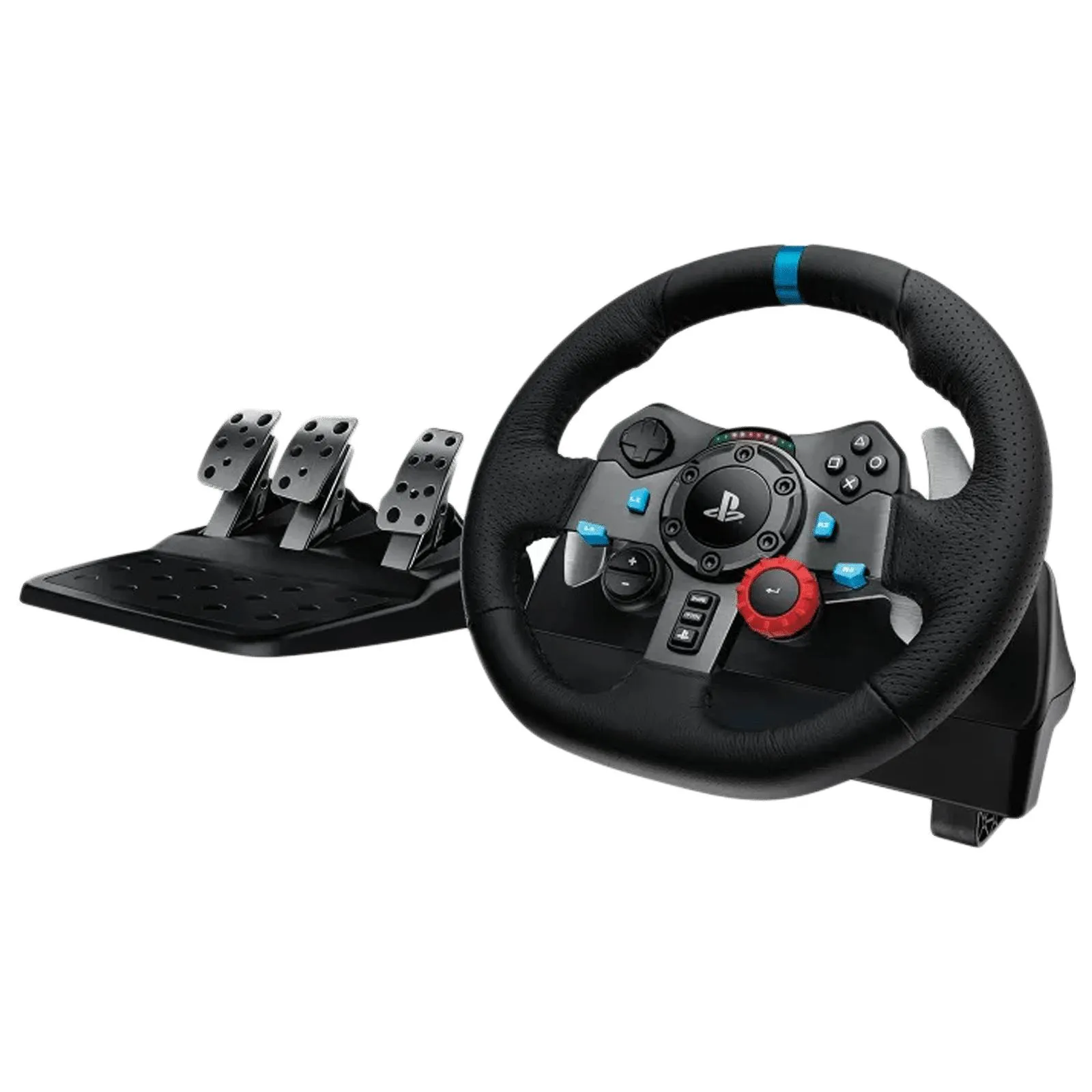 logitech G29 Driving Force Wired Controller for Playstation 4, Playstation 5, Windows, Mac (Touchpad, 941-000143, Black)