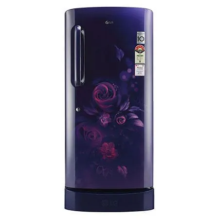 205L, 4 Star, Smart Inverter Compressor, Smart Connect, With Base Stand Drawer, Blue Euphoria Finish, Direct Cool Single Door Refrigerator