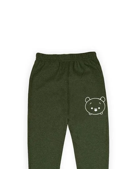 Pack of 3 Printed Straight Track Pants