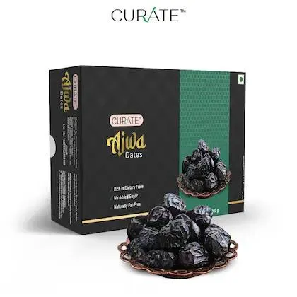 Dates Ajwa Curate Premium Imported 500 g Pack