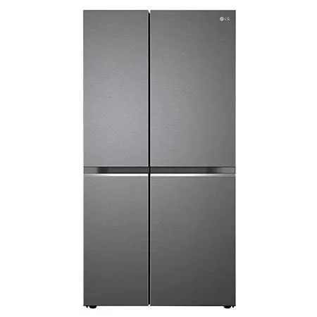 655L, Side-by-Side Refrigerator with Smart Inverter Compressor, Multi Air Flow, Multi Digital Sensors, Express Freezing, Smart Diagnosis™, Dazzle Steel