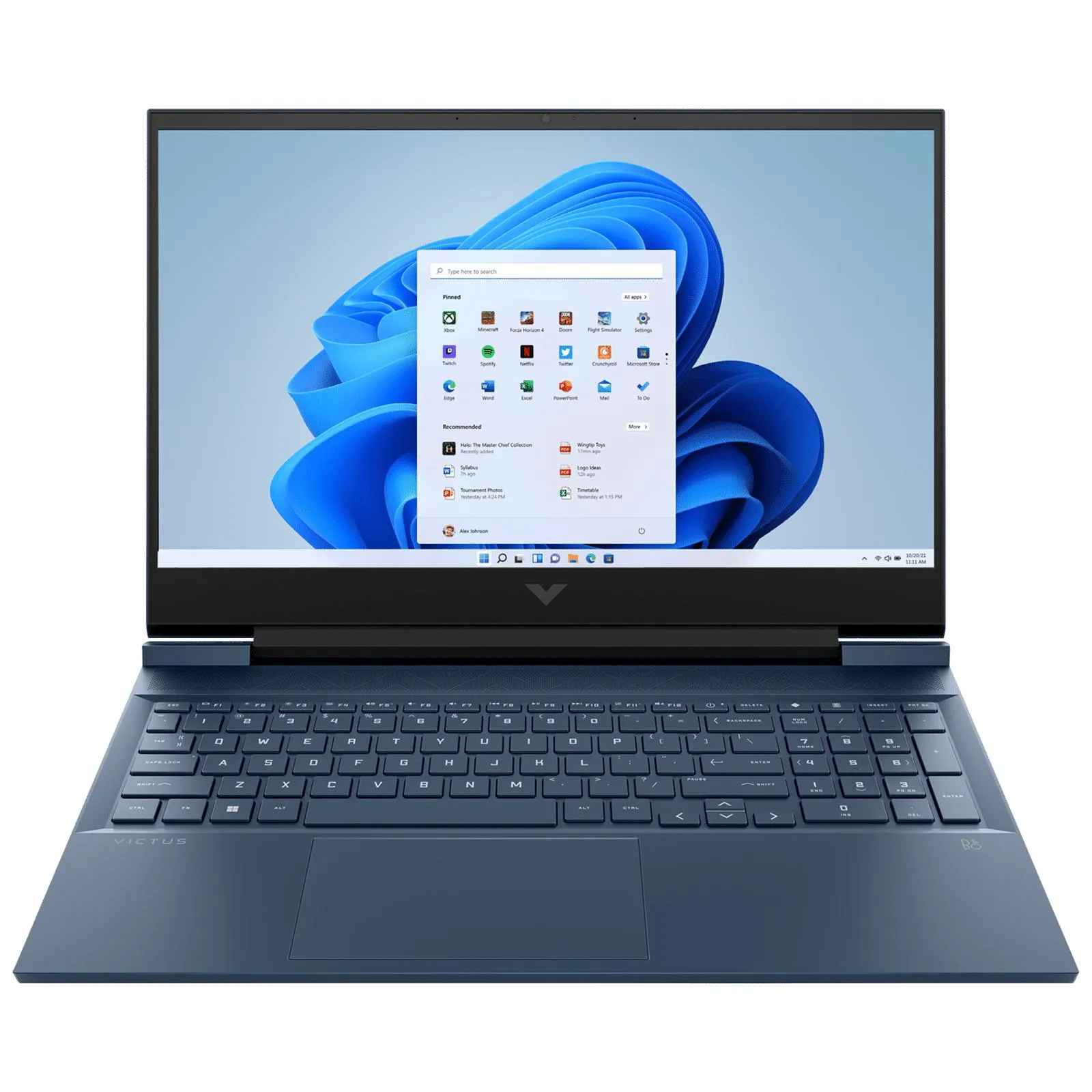HP Victus 16-s0089AX AMD Ryzen 7 (16.1 inch, 16GB, 1TB, Windows 11 Home, MS Office 2021, NVIDIA GeForce RTX 3050, Full HD IPS Display, Performance Blue, 8L7Y4PA)