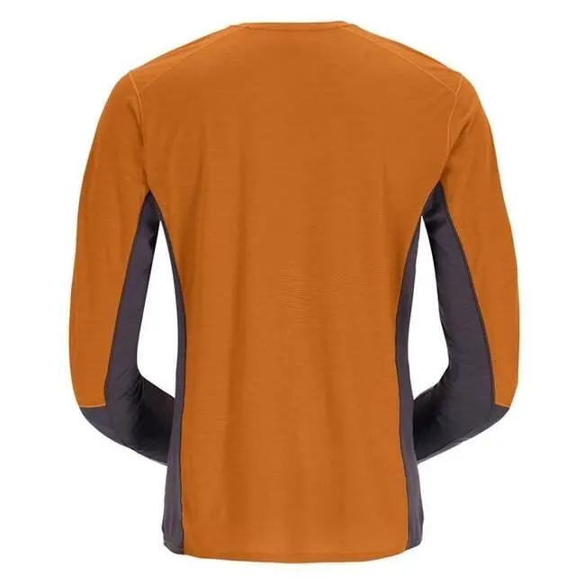 Rab Syncrino Merino Long Sleeve Baselayer Tee Marmalade