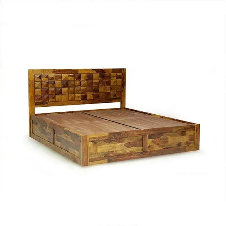 Diamond King Bed - Box Storage