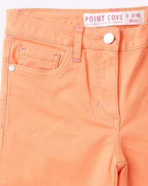 Slim Fit Jeans with Belt Loops