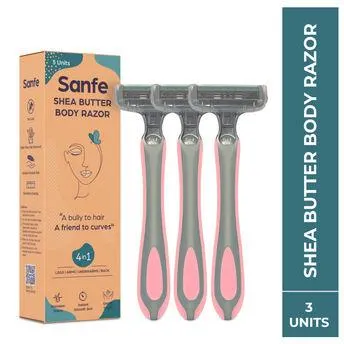 Sanfe Shea Butter Body Razor 4 in 1 for Women