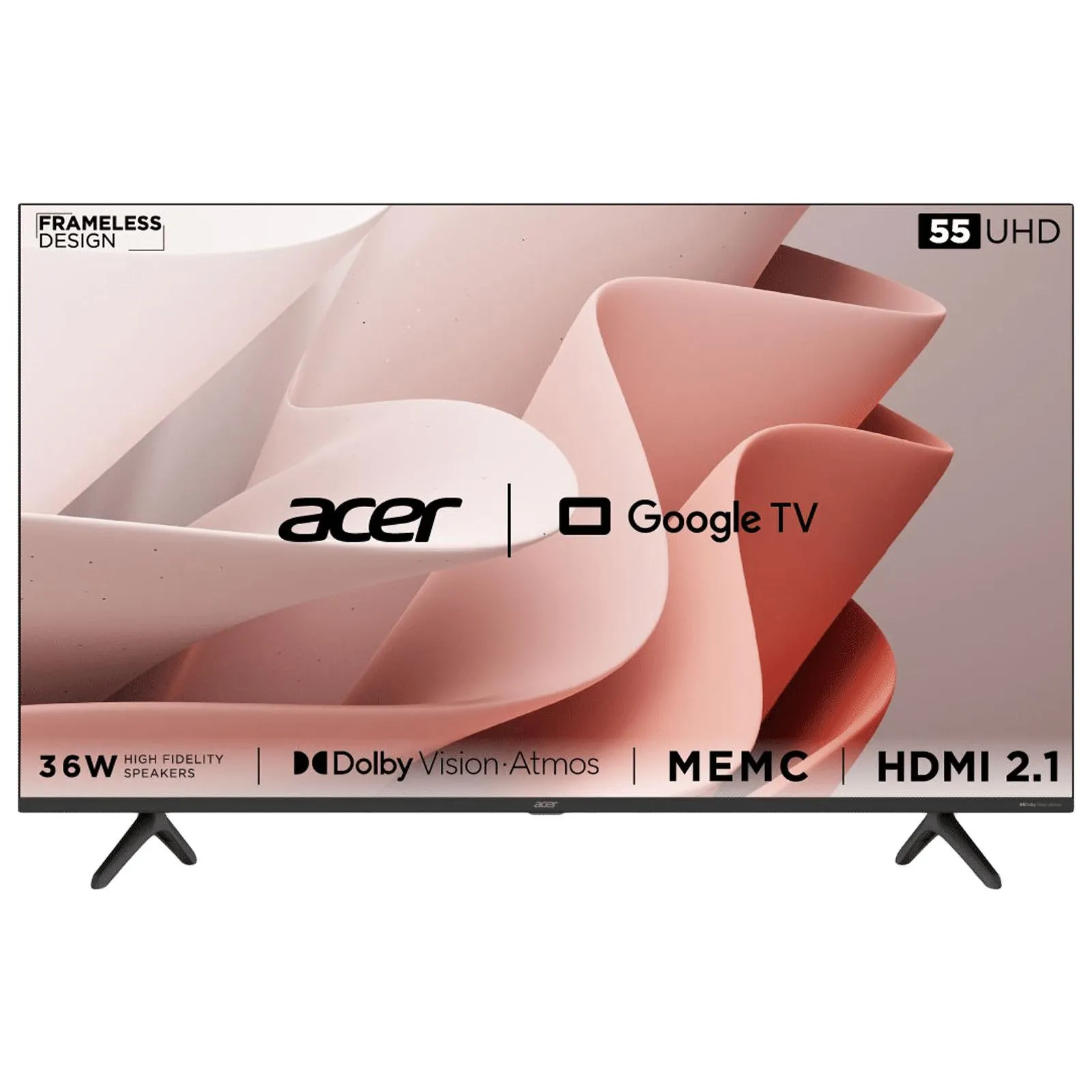 acer Advanced I Series 139 cm (55 inch) 4K Ultra HD LED Google TV with Dolby Vision and Dolby Audio (2023 model)